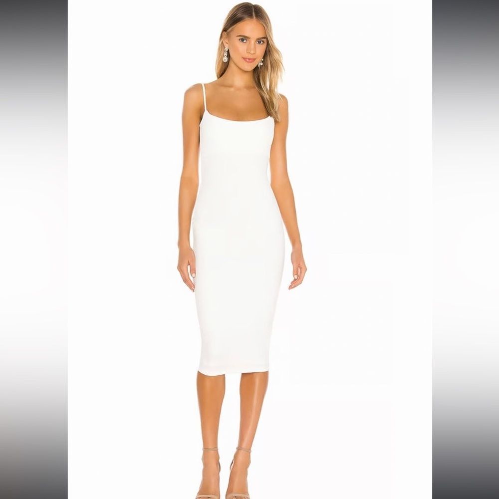 NWT Nookie Bailey Midi Dress in White Medium